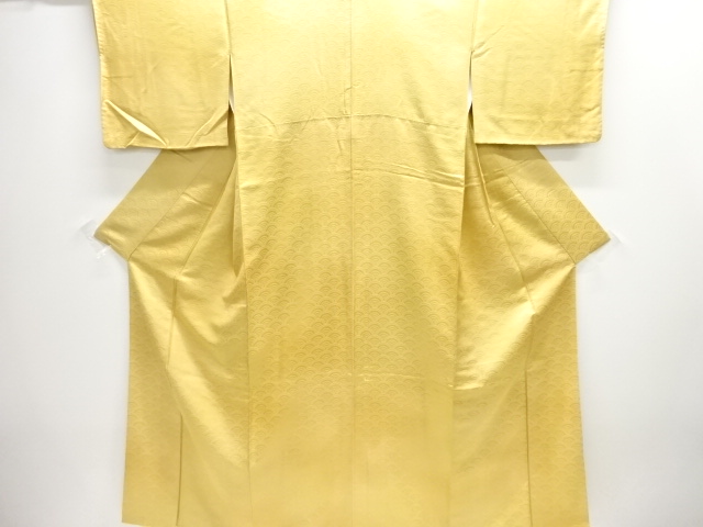 JAPANESE KIMONO / TSUKESAGE IROMUJI / WOVEN SEIGAIHA